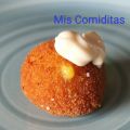 CROQUETAS LÍQUIDAS DE CALDITO DE PINTARROJA