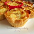 Cestas de obleas con tortilla de patatas y[...]