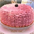 Pink Ruffle Cake sin colorantes, para nuestro[...]