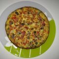 Tortilla de calabacín, patata, pimiento y[...]