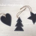 DIY. Adornos Navideños con Pintura Pizarra