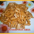 Macarrones con calamares en TH