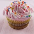 Cupcakes de fresas naturales.