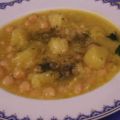 POTAJE DE GARBANZOS, POTAJE CARMELITANO