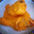 Pollo con pimentón y crème fraîche