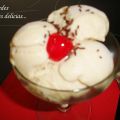 HELADO DE PLÁTANO CON NARANJA.