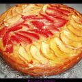 TARTA DE REQUESON CON FRUTAS