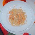 LINGUINE AI GAMBERI E ZUCCHINE