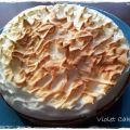 Tarta de fresas con merengue