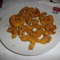 Langostinos rebozados con kikos