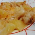 Arroz empedrado con bacalao