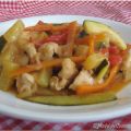 Chop Suey de Pollo con Salsa Agridulce