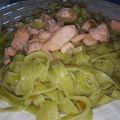 CINTAS DE ESPINACAS CON SALMÓN