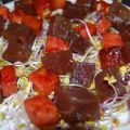 Ensalada de atún y sandía