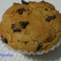 MUFFINS CON PEBIDAS DE CHOCOLATE