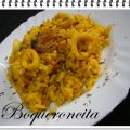 ARROZ CON CALAMARES THERMOMIX Y FUSSION COOK