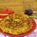 TORTILLA CON CEBOLLA CARAMELIZADA