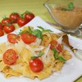 PAPPARDELLE AL PESTO SICILIANO