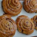 Rollos de mermelada con masa de croissant