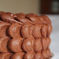 Tarta de cumpleaños a los dos chocolates