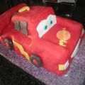 Tarta Rayo Mcqueen