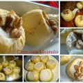 Guayabas rellenas de gelatina de yogur