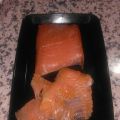 Salmón marinado