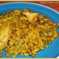 Fideua de Pollo