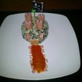 CASTILLO DE ARROZ CON ESPINACAS.