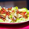 Ensalada de otoño de higos, anchoas y granada