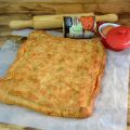 EMPANADA DE HORTALIZAS CON ATUN Y HUEVO.