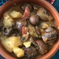 PATATAS CON SETAS Y CARACOLES