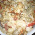 Moussaka vegetariana de seitán