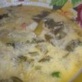 SOPA DE NABO CON NATA