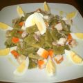 ENSALADA DE JUDIAS VERDES CON SURIMI Y ATÚN