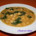POTAJE DE GARBANZOS Y ESPINACAS