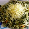 Arroz con espinacas