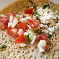 Ensalada etíope de tomate y pepino