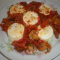 HUEVOS AL BAÑO MARÍA CON GUARNICIÓN.