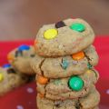 Monster Cookies, con M&Ms y Chips de Chocolate