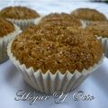 Magdalenas de maíz a la canela