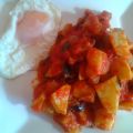 PISTO CON HUEVO