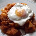 PISTO SEVILLANO CON HUEVO FRITO