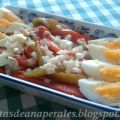 Ensalada de pimientos asados