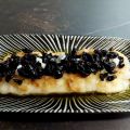 BACALAO CON EMULSIÓN DE AJO Y OLIVAS NEGRAS