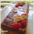 PUDING DE PLATANO EN MICROONDAS