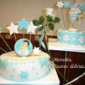TARTA,  ESTRELLITAS...