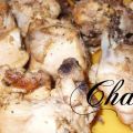 Pollo al ajillo.