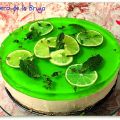 TARTA FRÍA DE MOJITO