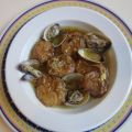 PATATAS A LA IMPORTANCIA CON ALMEJAS